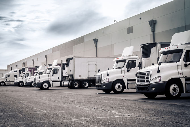Trucks at Port